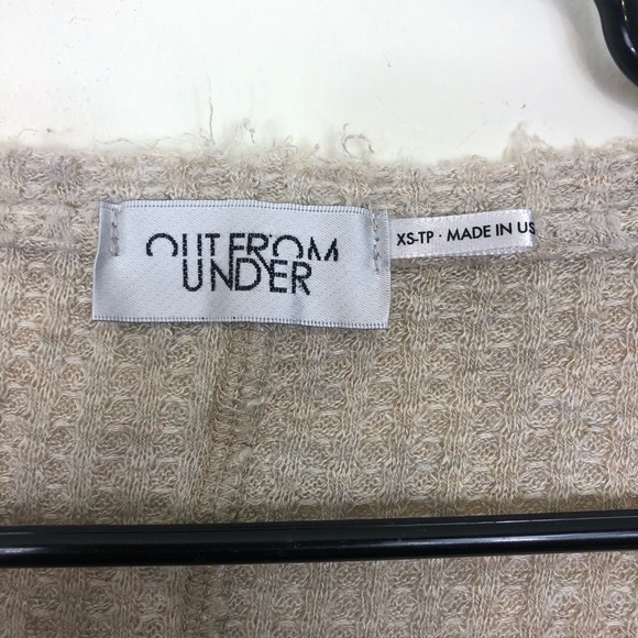 Urban Outfitters Out From Under Waffle Knit Cardigan Sz XS - Picture 2 of 6